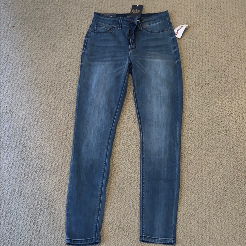 Medium wash jeans